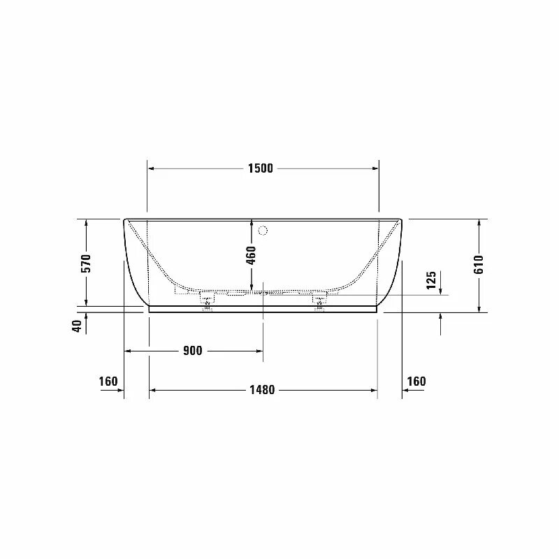 Вариант 1800. Duravit Luv ванна 1800x950 мм. 700433000000000 Duravit. 700433 00 0 00 0000 Duravit. Ванная 1800.