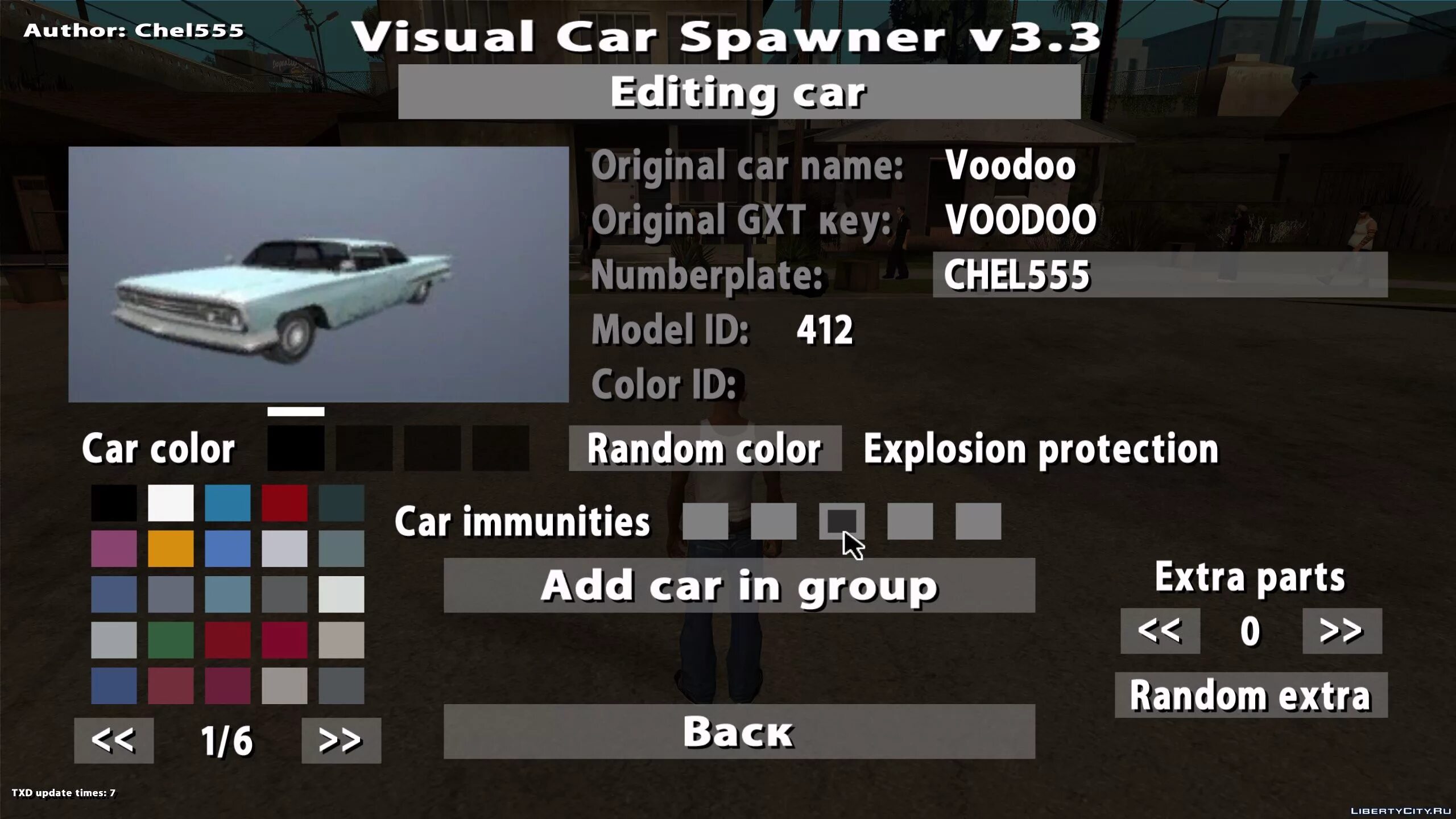 Моды гта сан андреас спавн машин. GTA San Andreas Visual car Spawner v3.3. Visual car Spawner v3.3 для ГТА Сан андреас. GTA San Andreas Visual car Spawner. Спавнер машин для ГТА са.