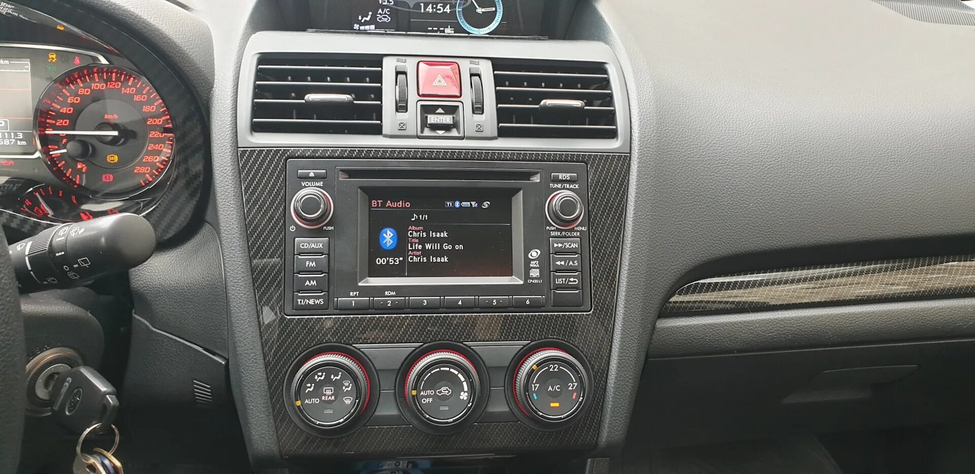 Как снять магнитолу субару xv Установка магнитолы Pioneer AVH-X8500BT Subaru XV (1G), 1,6 л, 2012 года автоз