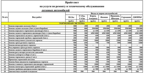 220 прайс лист