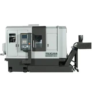 Tsugami SS38MH-5AX 38 mm, B-Axis Sliding Headstock Lathe - Tsugami Am...