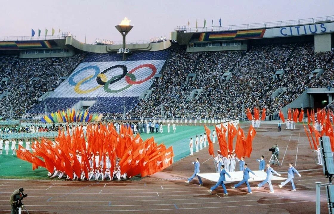 Открытие олимпийских игр москва