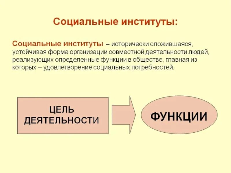 Социальные институты 2016