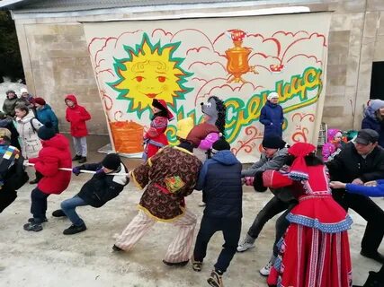 Игровая программа здравствуй масленица