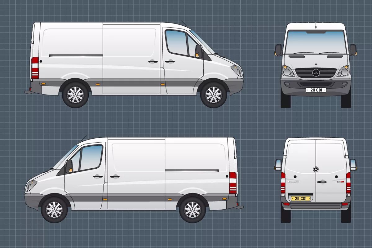 Схемы спринтер классик. Mercedes-Benz Sprinter 311 габариты. Mercedes Benz Sprinter van l2h2. Mercedes-Benz Sprinter 311 CDI габариты. Мерседес Спринтер Классик 311.