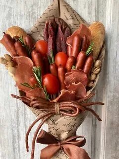 Колбасный букет своими руками