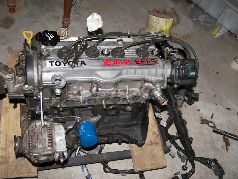 Купить двигатель 5 а. Мотор Тойота 4а Fe. Двигатель Тойота 4а-Fe. Двигатель Toyota 4a Fe.