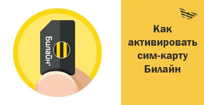 Как активировать сим карту билайн самостоятельно новую