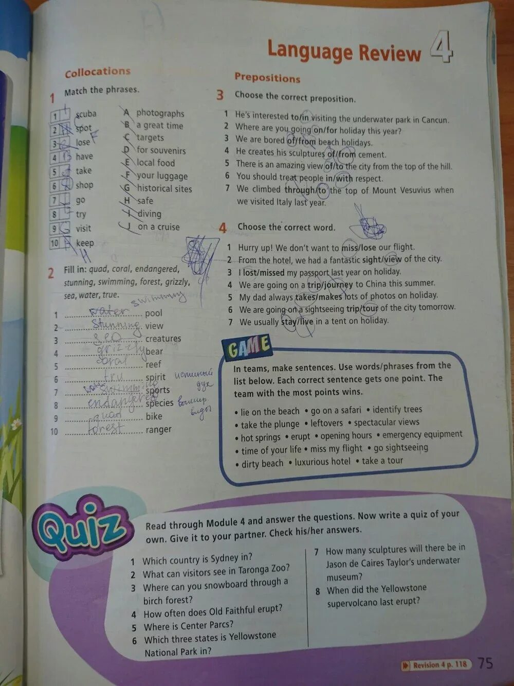 Английский 7 класс страница 57 номер 9