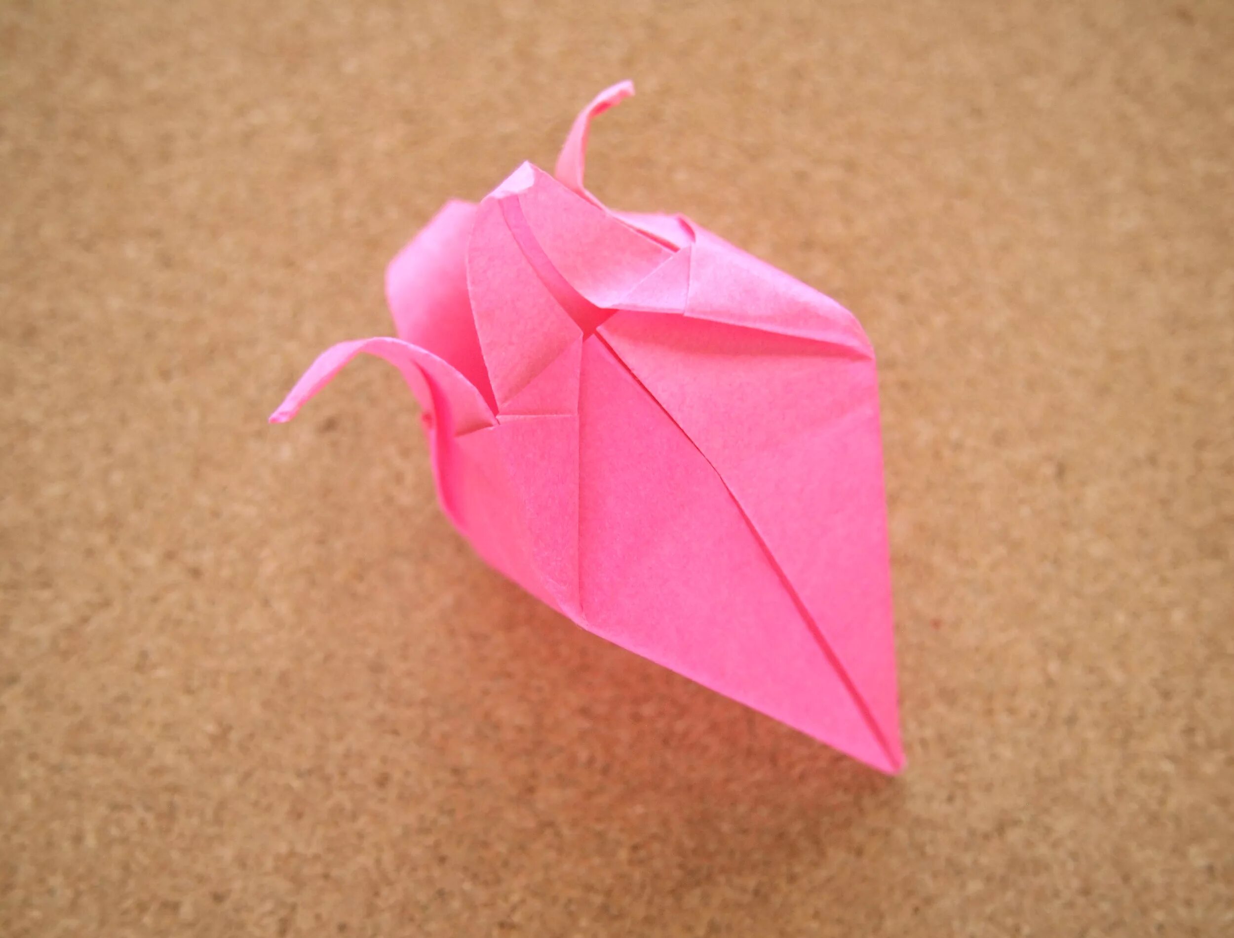 Как сделать цветок без ножниц. Оригами. Красивые оригами. Оригами для девочек. Оригами легкое.