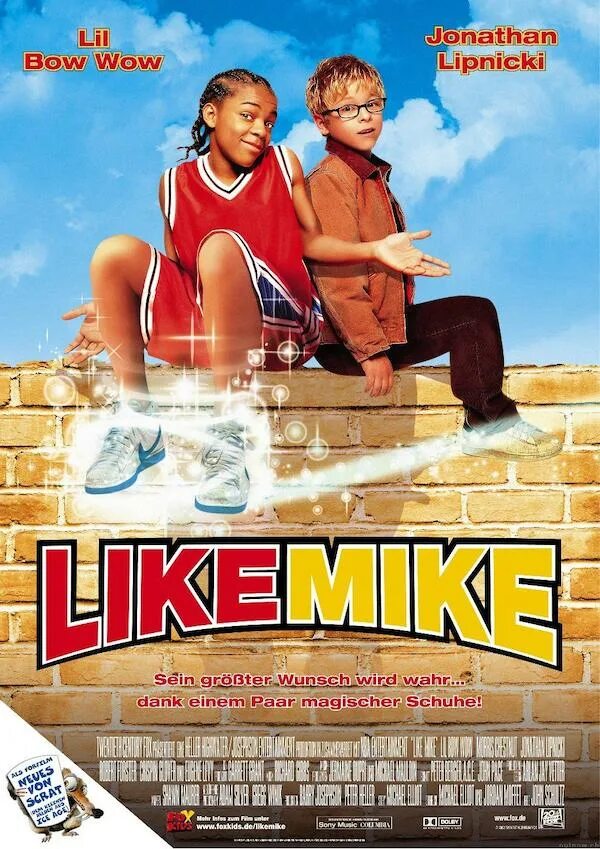 Like mike 2. "Как Майк" 2002 год. Как Майк like Mike (2002). Семейные комедии.