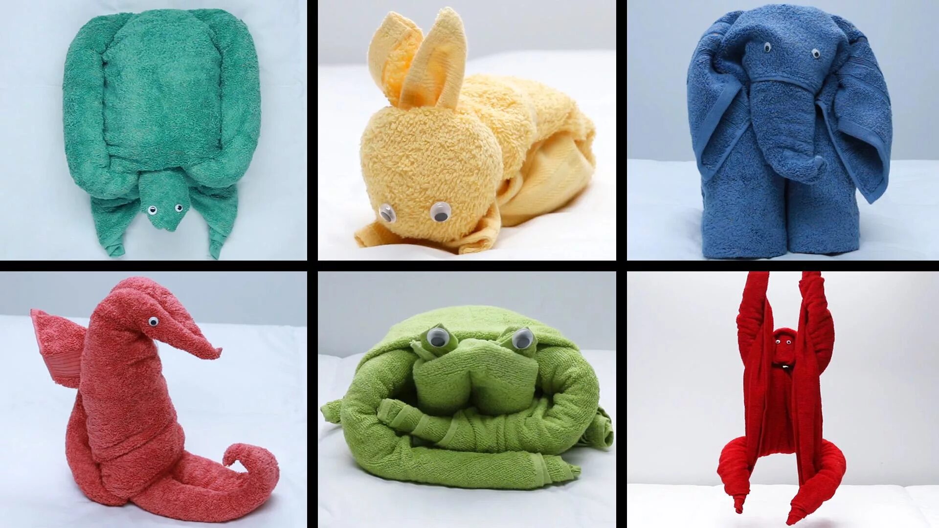 красиво сложить полотенце. зверюшки из полотенец. фигурки из полотенец. фигурки из полотенец. заяц из полотенца.