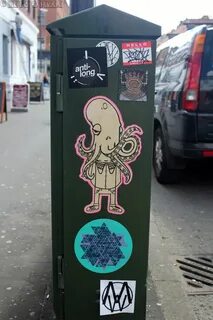 Наклейка улица