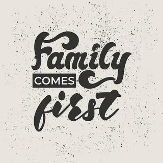 Family lettering
