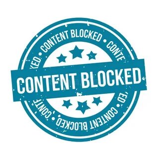 Content is blocked