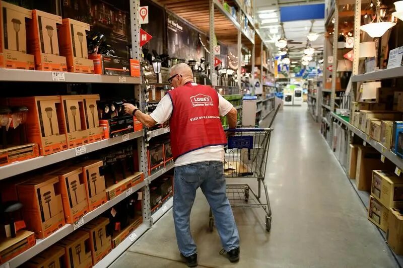 Время работает на рынке. Lowe's. Bernice+"Lowe's Home Improvement". The Home Depot Lowes. Red Engineer shops at Home Depot and the Blu Engineer shops at Lowe's.