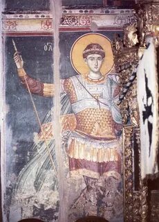 Фрески воинов