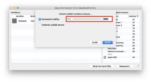 Mac fan control