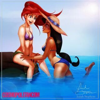 Slideshow disney princesses lesbian.