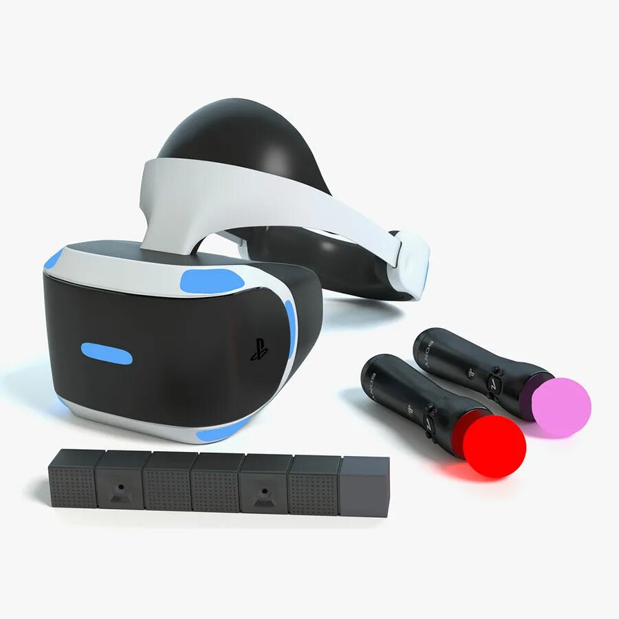 Sony PLAYSTATION VR 3d model. PLAYSTATION VR 3. Очки VR PLAYSTATION 3. PS VR Joycon. Блок ps4