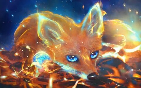 Обои fox