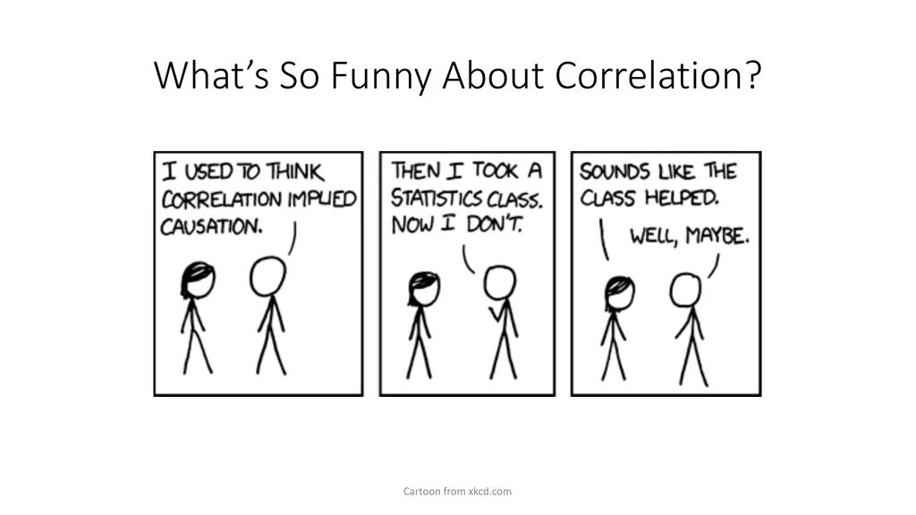 So what s problem. What is correlation?. xkcd космонавт. xkcd кодирование.