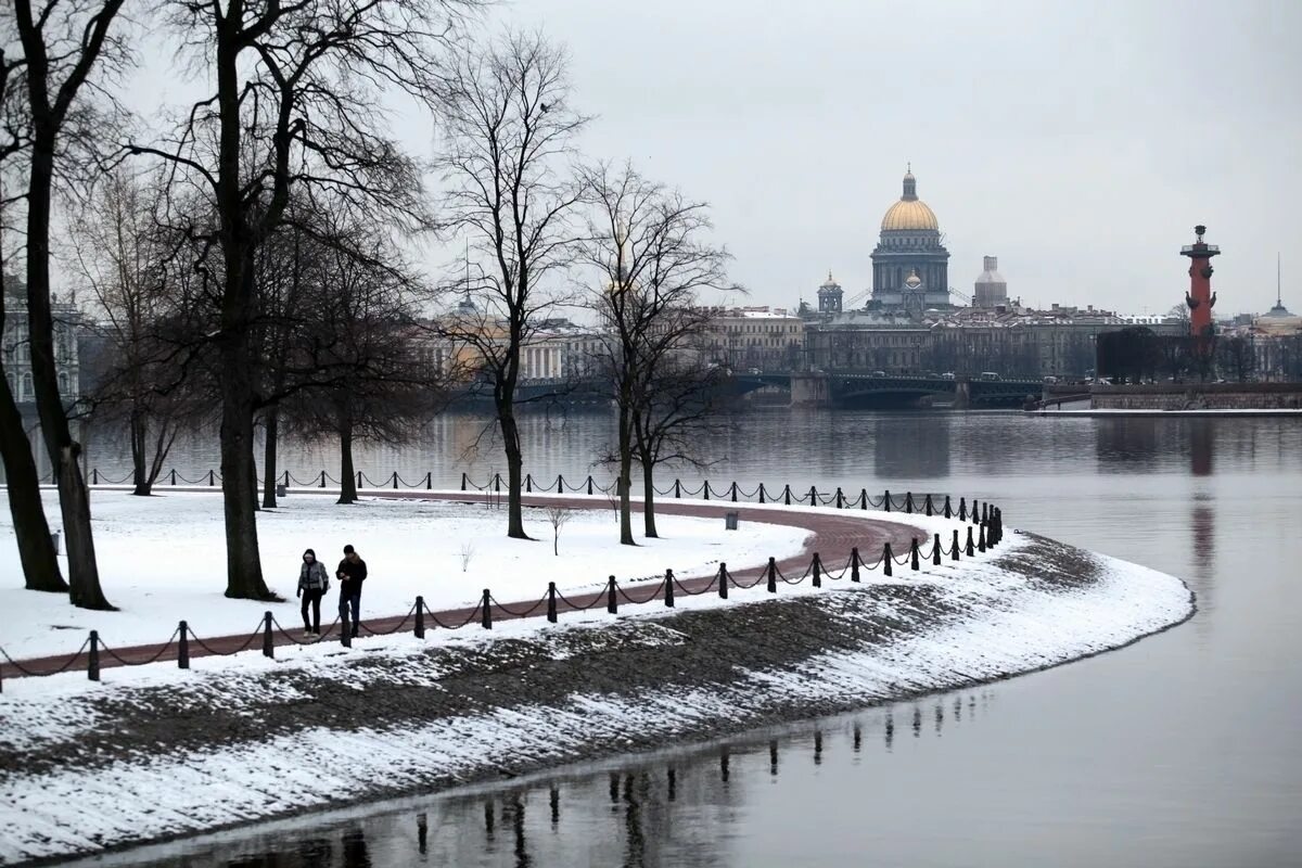 Спб январь. Васильевский остров снег. Мокрый снег в Питере. Зима пасмурно Питер. Васильевский остров зима зимой.