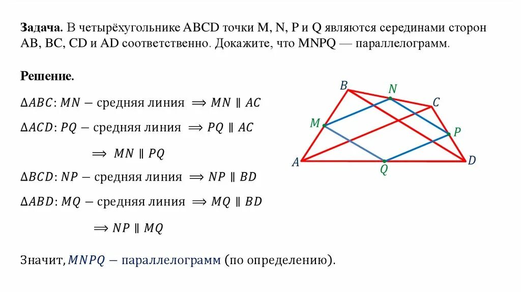 В параллелограмме mnpq проведен перпендикуляр nh