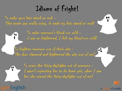 Scary на английский