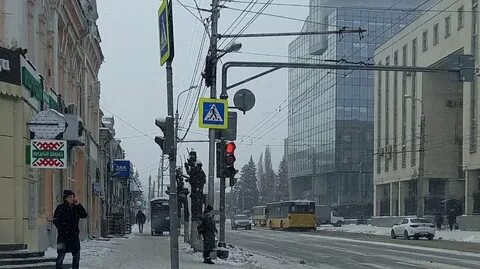 Светофор видное