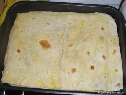 Самый вкусный лаваш в духовке