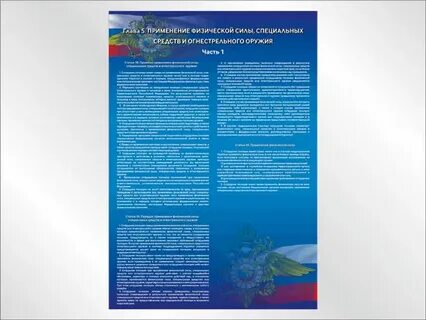 Применение физической силы специальных средств и оружия
