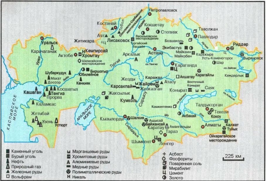 Месторождения полезных ископаемых в Казахстане на карте. Карта с месторождением Минеральных ресурсов Казахстана. Карта местоположения полезных ископаемых Казахстана. Полезные ископаемые Казахстана карта.