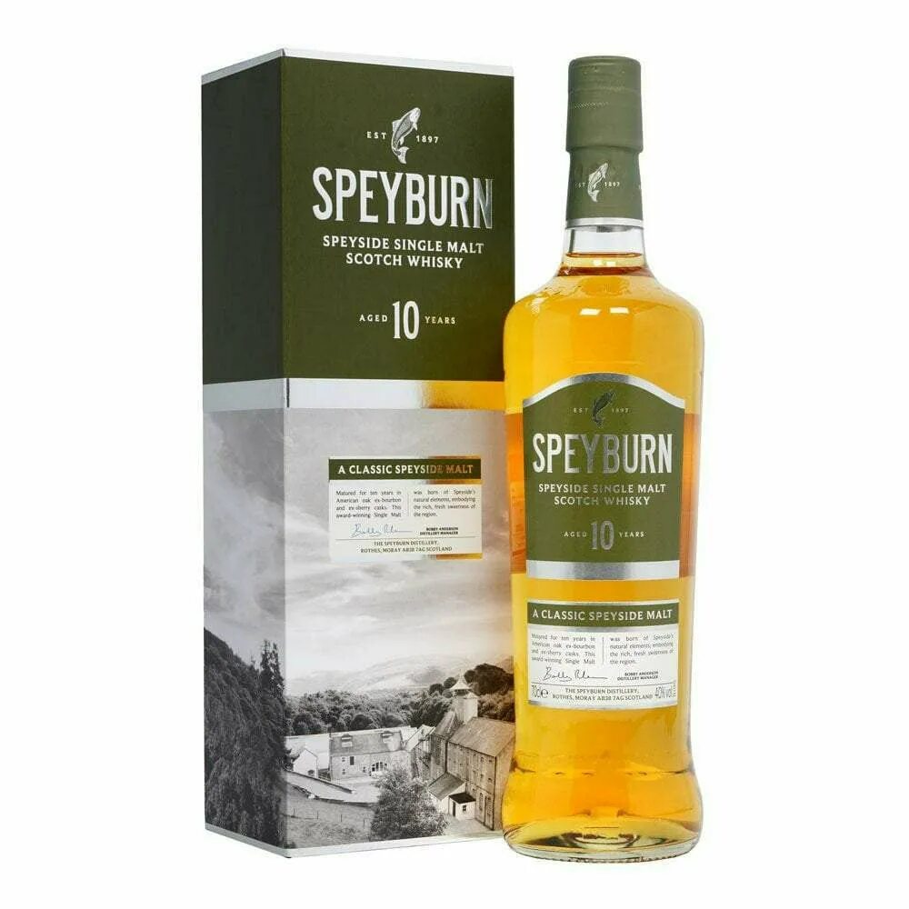 Single malt 10. Speyburn 10. Виски Speyburn Speyside Malt Scotch Whisky. Спейберн виски 10. Speyburn 10y.o. 1,0l (п/у).