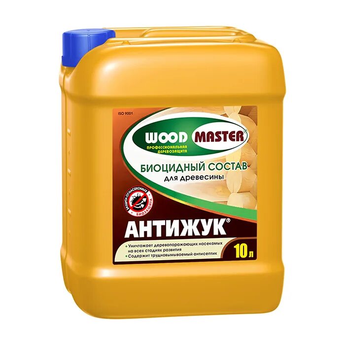 Пропитка Антижук 10л. Биосепт ультра Woodmaster 5л. Антижук для древесины