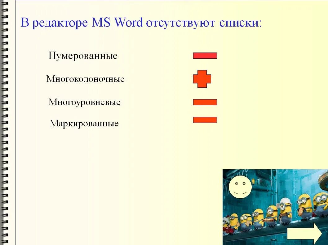 В редакторе MS Word отсутствуют списки. Списки в текстовом редакторе. Списки в редакторе Word. Каких списков нет в редакторе Word.