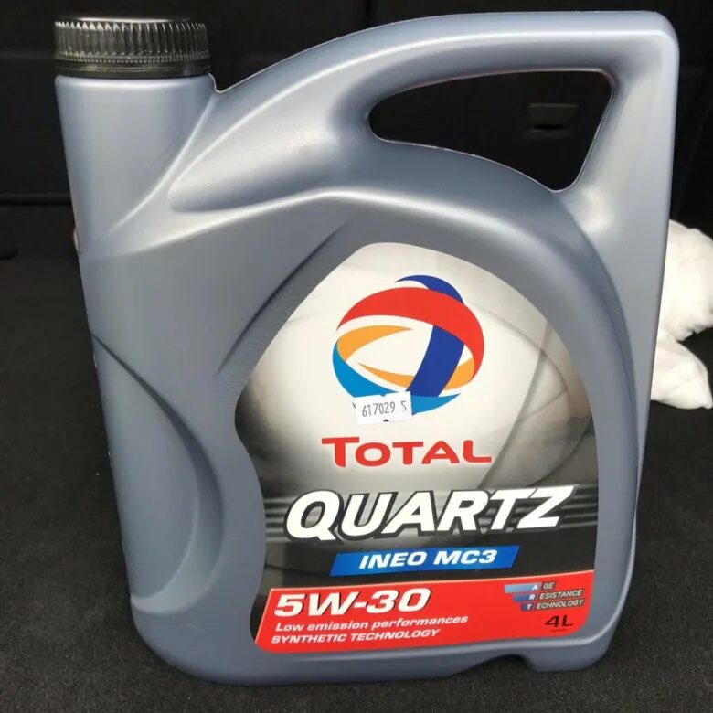 Total quartz 5w30 4 л