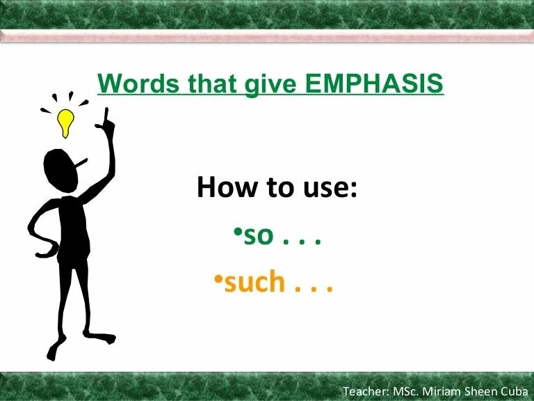 So such emphasis. Emphasis правила. To emphasize. How to use so such. Слово such