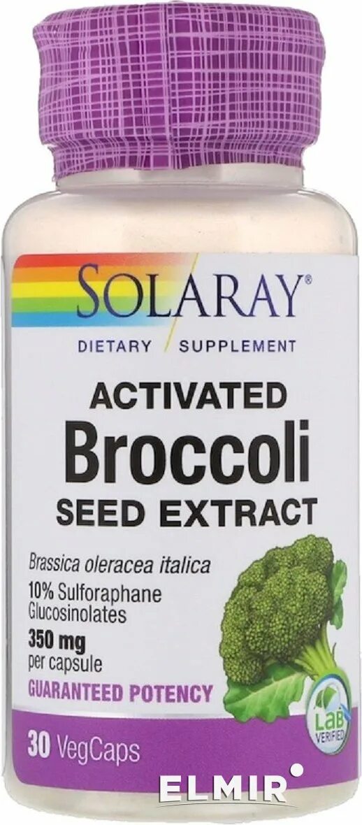 Капсулы брокколи. Экстракт брокколи Solaray. Solaray activated Broccoli Seed extract 350 мг (30 капс.). Капсулы с экстрактом брокколи. БАДЫ С брокколи.