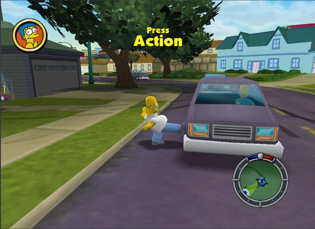 Игра симпсоны хит энд ран. The simpsons hit & run. Simpsons ps3. Симпсоны гонки игра. The simpsons hit run 2003.