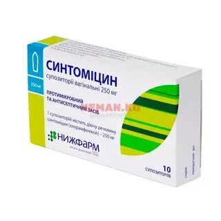 Синтомициновые свечи в гинекологии