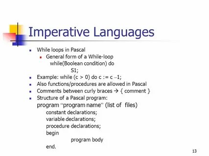 While language