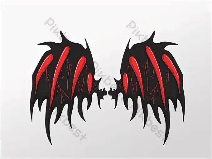 Devil wings