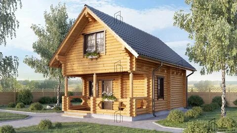Проекты срубов бруса