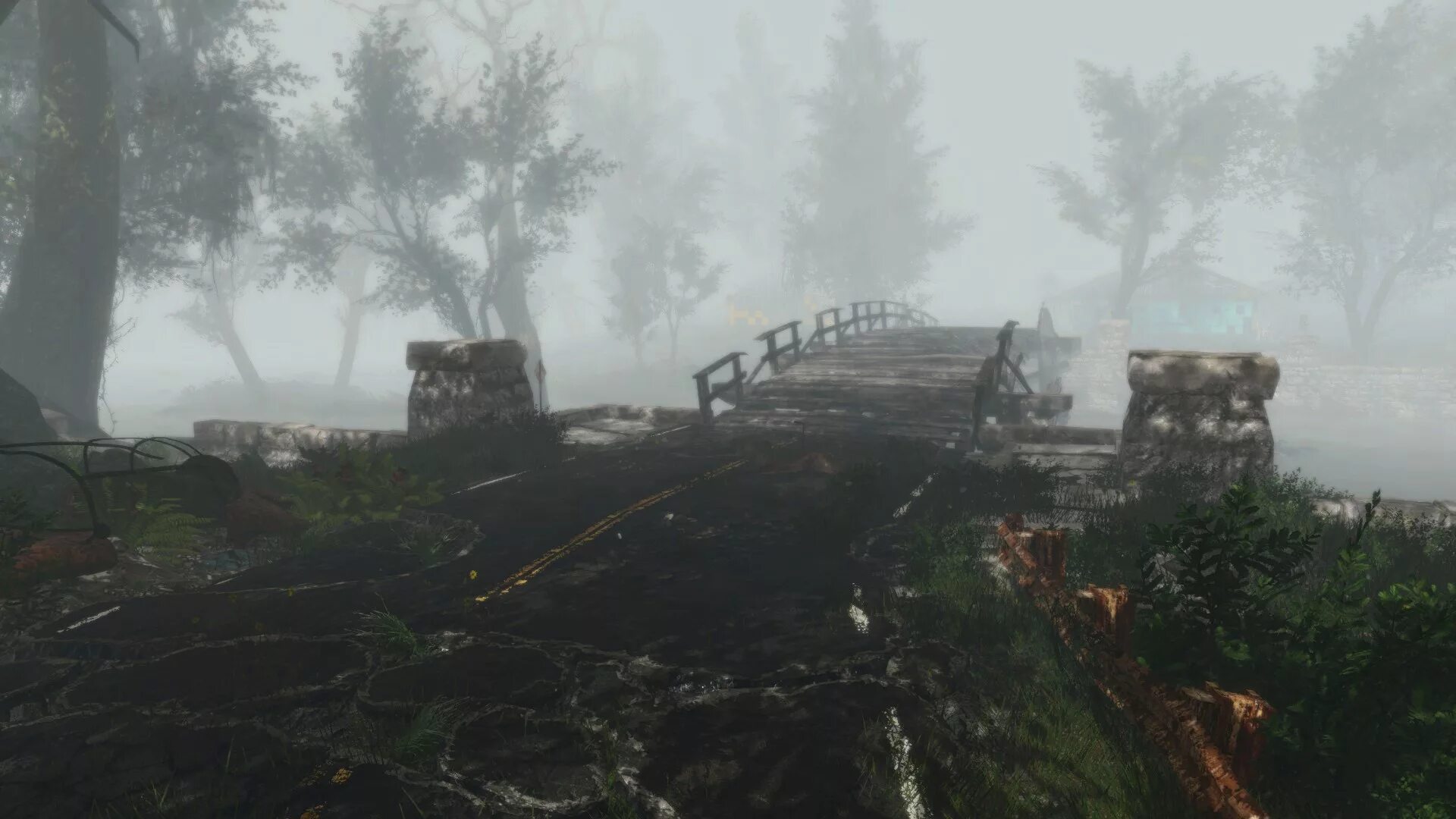 Обзор мода from the fog. Fallout 4 лес. фоллаут 4 джунгли. fallout 4 fog. fallout 4 mod туман.