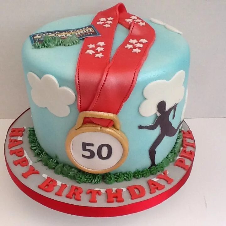 Running cake