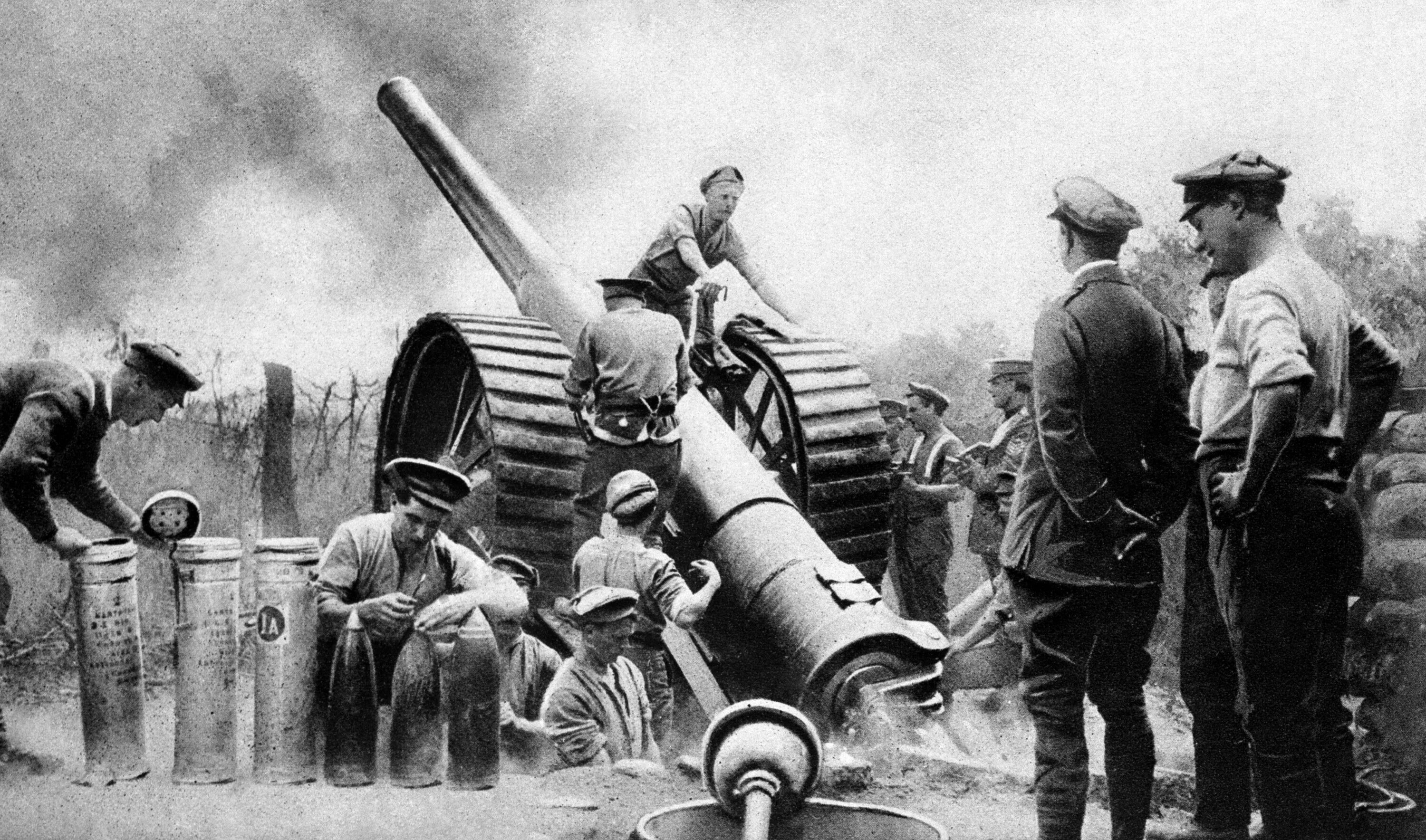 Во время первой мировой войны. Артиллерия ww1. Пушки первой мировой войны 1914-1918.