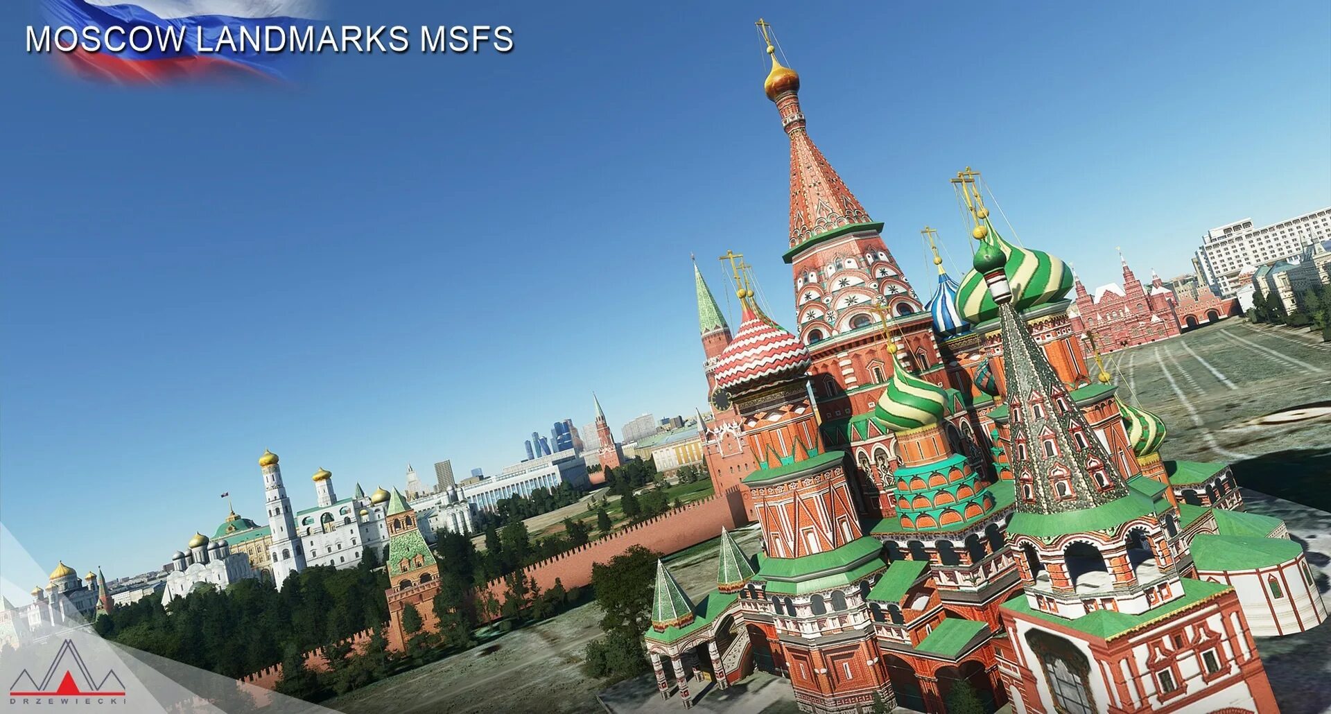 MFS 2020 Москва. Moscow landmarks Drzewiecki Design. Microsoft Flight Simulator 2020 Москва Сити. Landmarks of Moscow MFS 2020. The kremlin has been