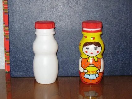 Бутылка из под йогурта