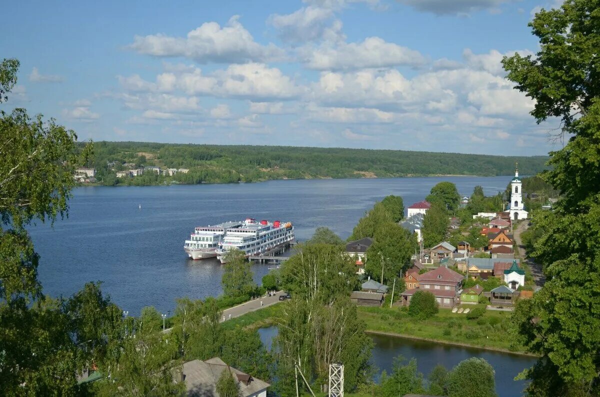 Волга плес речные